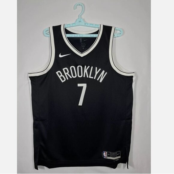 Nike Brooklyn Nets Kevin Durant NBA Mens Jersey XL Black - Picture 1 of 13